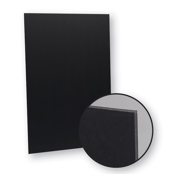 Flipside 20 x 30 3/16 Total Black Foam Board, PK10 20308-10 - main